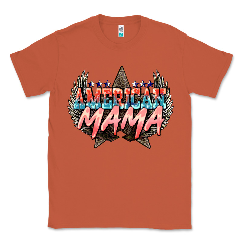 American Mama 4th Of July Classic Tee by HowdyJamesFarm | Teevron