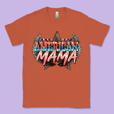 American Mama 4th Of July Classic Tee Designed By Howdyjamesfarm