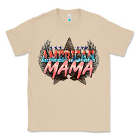 Mushroom American mama 4th of july Classic Tee - HowdyJamesFarm