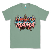 Sage American mama 4th of july Classic Tee - HowdyJamesFarm