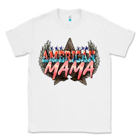 White American mama 4th of july Classic Tee - HowdyJamesFarm