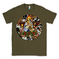 Army Green Oh Holy Night Christmas Classic Tee - RanaPortraitStore