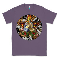 Lavender Oh Holy Night Christmas Classic Tee - RanaPortraitStore
