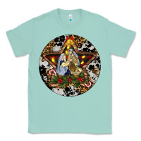 Seafoam Oh Holy Night Christmas Classic Tee - RanaPortraitStore