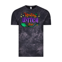Cloud Black resting witch face Vintage Tee - Jasminsmagicworld
