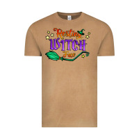 Resting Witch Face Vintage Tee | Teevron