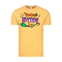 Vintage Mustard resting witch face Vintage Tee - Jasminsmagicworld