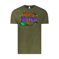 Vintage Olive resting witch face Vintage Tee - Jasminsmagicworld