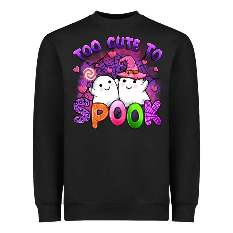 Too Cute Spook Heavyweight Sweatshirt by Artiststas | Teevron