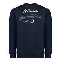 Navy El Camino Heavyweight Sweatshirt - longCreatives