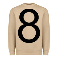 Mushroom Figure number eight 8 Heavyweight Sweatshirt - longCreatives