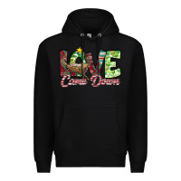 Black Love Came Down Premium Hoodie - CowhideDigitalArt