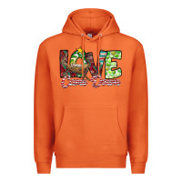 Carrot Love Came Down Premium Hoodie - CowhideDigitalArt