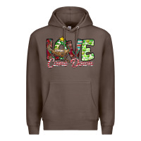 Coffee Love Came Down Premium Hoodie - CowhideDigitalArt