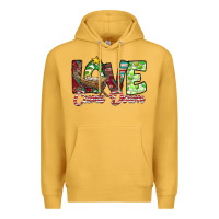 Mustard Love Came Down Premium Hoodie - CowhideDigitalArt