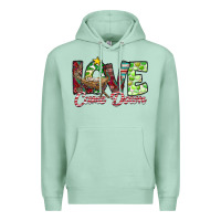 Seafoam Love Came Down Premium Hoodie - CowhideDigitalArt