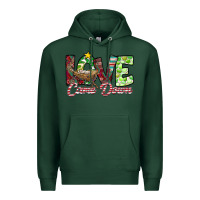 Sports Green Love Came Down Premium Hoodie - CowhideDigitalArt