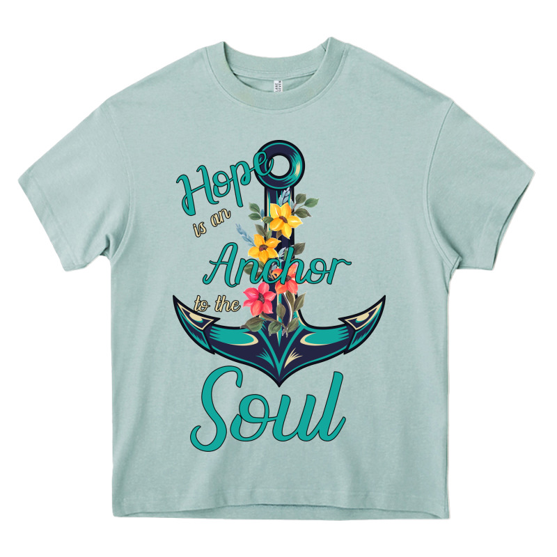 Hope Is The Anchor Heavy Core Tee by Bettercallsaul | Teevron