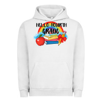 Pigment Lunar Rock back to school hello fourth grade 3200x2400 Urban Hoodie - AdoDesignShop