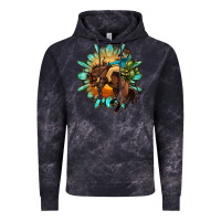 Cloud Black gemstone cowboy Vintage Hoodie - OliviaCreatesArt