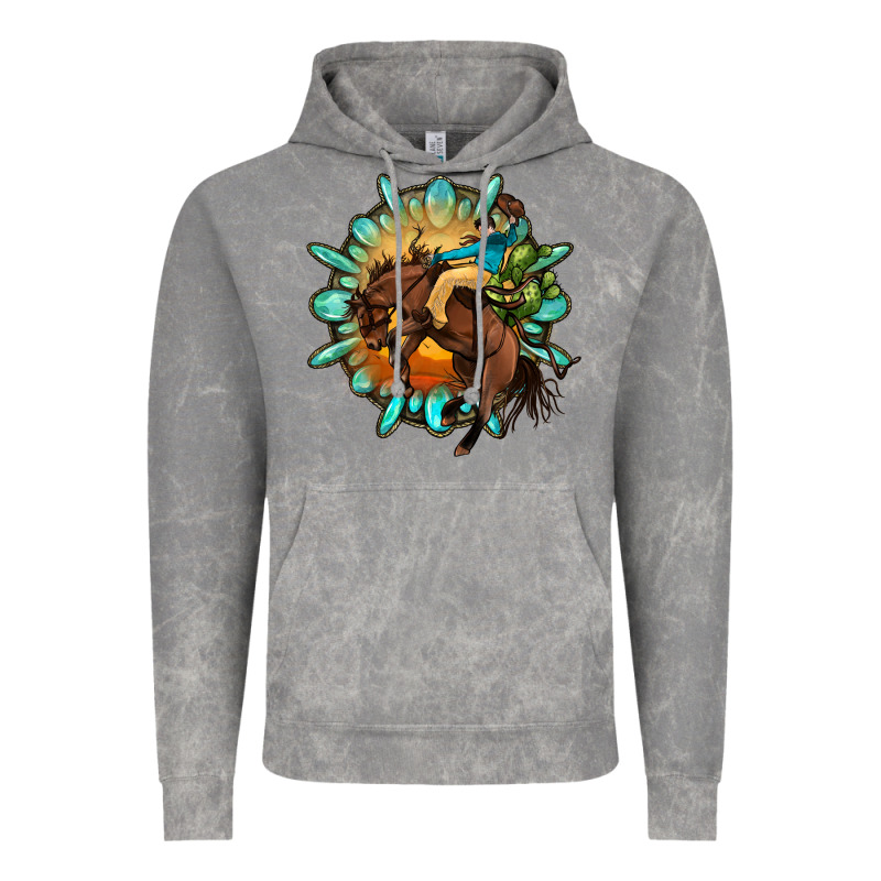 Gemstone Cowboy Vintage Hoodie by OliviaCreatesArt | Teevron