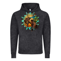 Vintage Black gemstone cowboy Vintage Hoodie - OliviaCreatesArt