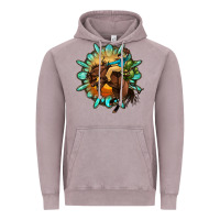 Vintage Zinc gemstone cowboy Vintage Hoodie - OliviaCreatesArt