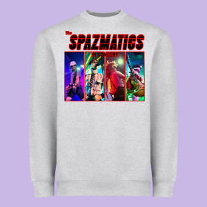 The Spazmatics Tour 2019 2020 Front Heavyweight Sweatshirt Designed By Longcreatives