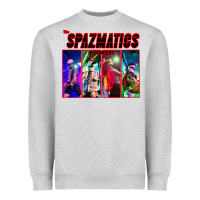 Heather Grey THE SPAZMATICS TOUR 2019 2020 FRONT Heavyweight Sweatshirt - longCreatives