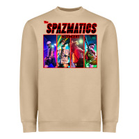 Mushroom THE SPAZMATICS TOUR 2019 2020 FRONT Heavyweight Sweatshirt - longCreatives