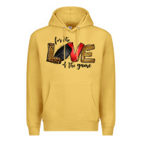 Antique Gold for the love of the game ice hockey Premium Hoodie - Jasminsmagicworld