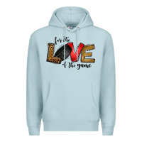 Blue Mist for the love of the game ice hockey Premium Hoodie - Jasminsmagicworld