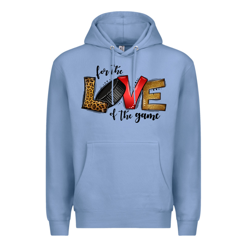 For The Love Of The Game Ice Hockey Premium Hoodie by Jasminsmagicworld | Teevron