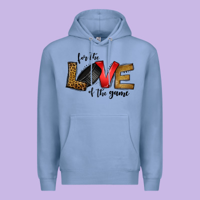 For The Love Of The Game Ice Hockey Premium Hoodie Designed By Jasminsmagicworld