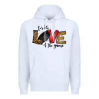 White for the love of the game ice hockey Premium Hoodie - Jasminsmagicworld