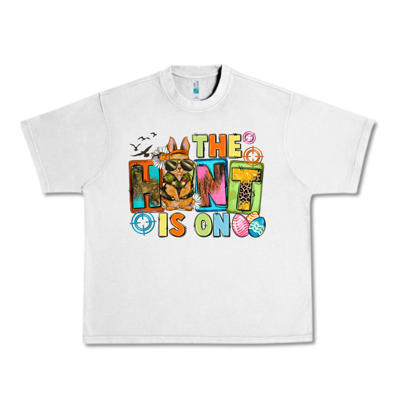 The Hunt Is On Easter Day Urban Heavy Tee by CowGirlArtShop | Teevron
