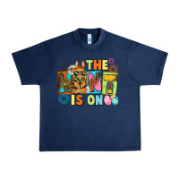 Navy The hunt is on Easter Day Urban Heavy Tee - CowGirlArtShop