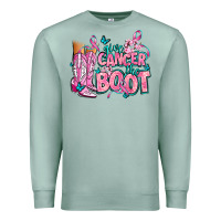 Seafoam give the cancer boot Premium Sweatshirt - AdoDesignShop