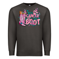 Smoke give the cancer boot Premium Sweatshirt - AdoDesignShop