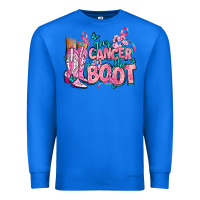 True Royal give the cancer boot Premium Sweatshirt - AdoDesignShop