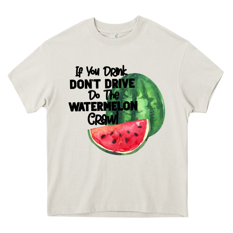 Watermelon Crawl Heavy Core Tee by Bettercallsaul | Teevron