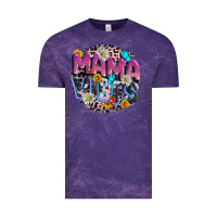 Cloud Purple Mama vibes Mother's Day Vintage Tee - CowGirlArtShop