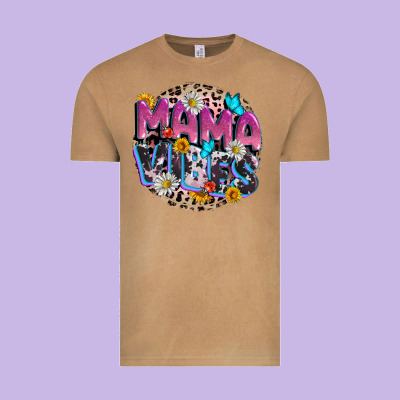 Mama Vibes Mother's Day Vintage Tee Designed By Cowgirlartshop