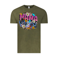 Vintage Olive Mama vibes Mother's Day Vintage Tee - CowGirlArtShop