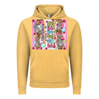 Vintage Mustard Happy Easter bunnies eggs 20oz skinny tumbler Vintage Hoodie - OliviaCreatesArt
