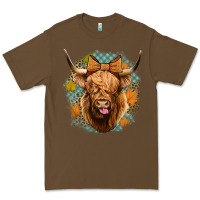 Cacao fall highland cow Premium Tee - Jasminsmagicworld
