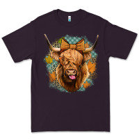 Plum fall highland cow Premium Tee - Jasminsmagicworld