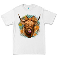 White fall highland cow Premium Tee - Jasminsmagicworld