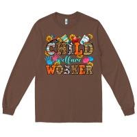 Chestnut child welfare worker Long Sleeve Tee - OliviaCreatesArt