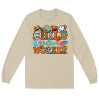Mushroom child welfare worker Long Sleeve Tee - OliviaCreatesArt